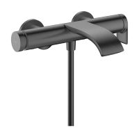 hansgrohe Vivenis Wannenarmatur Aufputz, brushed black chrome 75420340