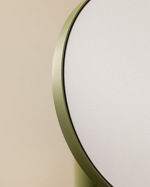 Cosmic Geyser Tisch-Vergrösserungsspiegel, olive green