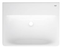Vorschau: Grohe Euro Keramik Waschtisch 60cm mit Überlauf, ohne Hahnloch, weiß
