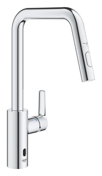 Grohe Start 2-in-1-Hybrid Küchenarmatur mit ausziehbarer Spülbrause