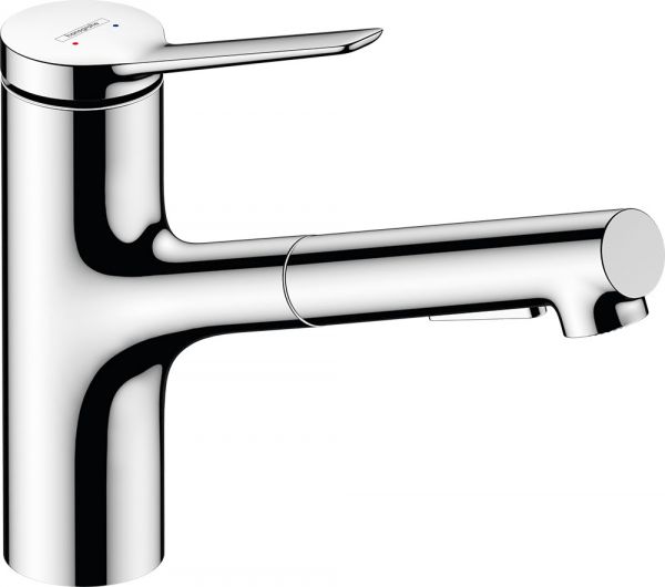 Hansgrohe Zesis M33 Küchenarmatur 150 Eco ausziehbar chrom 74810000