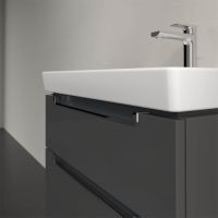 Vorschau: Villeroy&Boch Subway 2.0 Waschtischunterschrank 63,7x59cm, 2 Auszüge, für Waschbecken 7113FA01