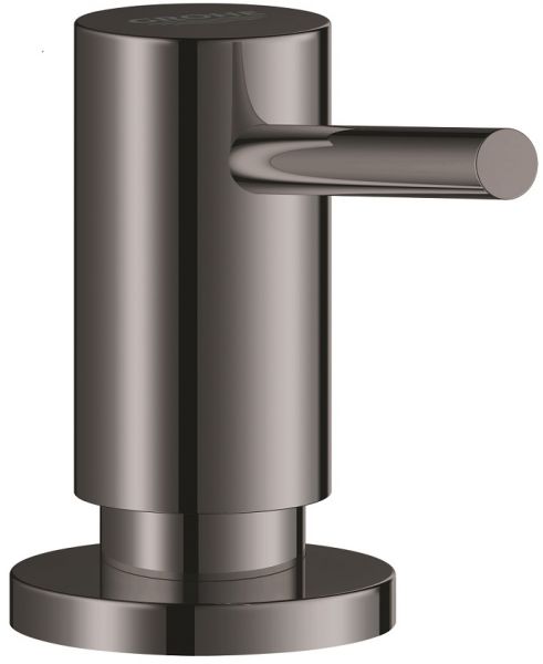 Grohe Cosmopolitan Seifenspender / Spülmittelspender, Vorratsbehälter 0,5 l, hard graphite glänzend