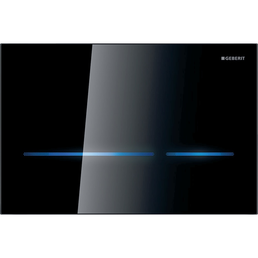 Geberit Sigma80 WCSteuerung mit elektronischer Spülauslösung, Netzbetrieb, 2MengenSpülung Geberit Sigma80 WCSteuerung mit elektronischer Spülauslösung, Netzbetrieb, 2MengenSpülung