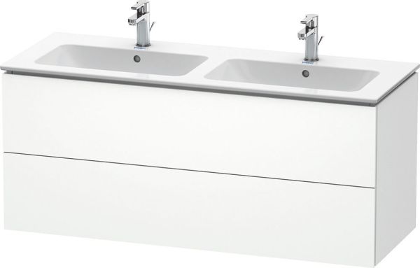 Duravit L-Cube Waschtischunterschrank 129x48cm 2 Schubladen für ME by Starck 233613