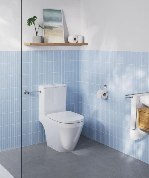 Grohe Euro Keramik Stand-WC für Kombination, weiß