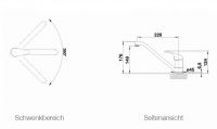 Vorschau: Blanco Daras Küchen-Einhebelmischer, Niederdruck, chrom