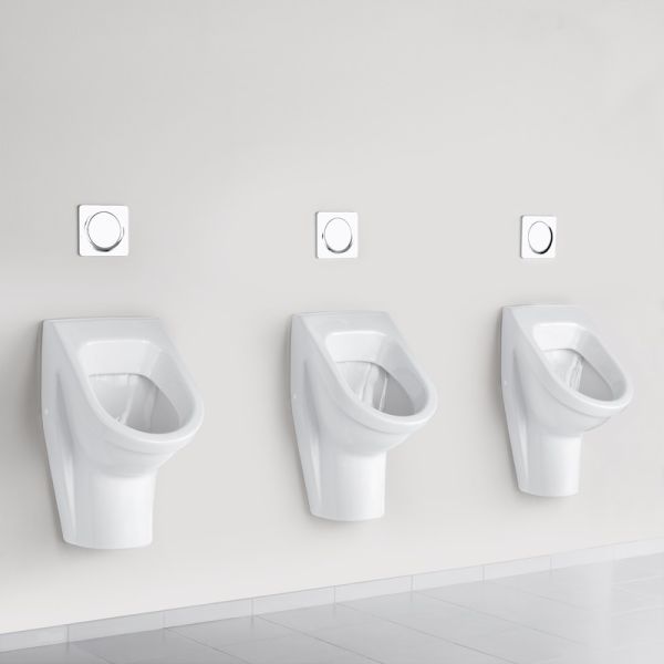 Villeroy&Boch Architectura Absaug-Urinal spritzhemmend, weiß 55740001