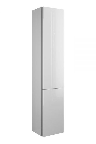 Burgbad Iveo Hochschrank mit 1 Tür und 1 Wäschekippe
