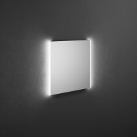 Burgbad Cube Leuchtspiegel mit vertikaler LED-Beleuchtung, dimmbar, 60x64cm SIEE060PN458