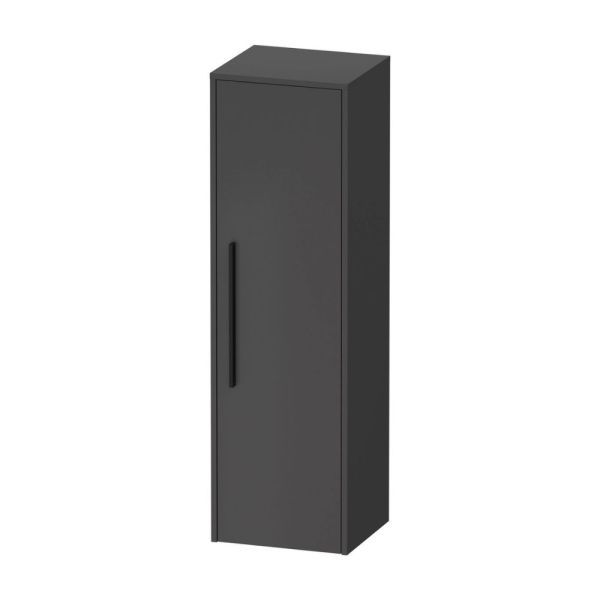 Duravit D-Code Halbhochschrank, graphitt matt DC1338RBD490000