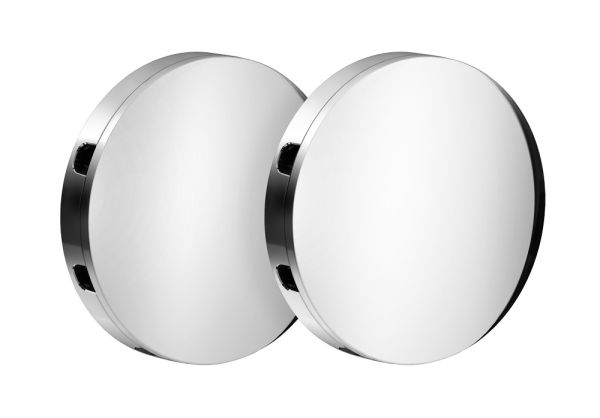 Smedbo selbstklebender Ersatzmontgeplatte, 2 Stk., chrom B12SP