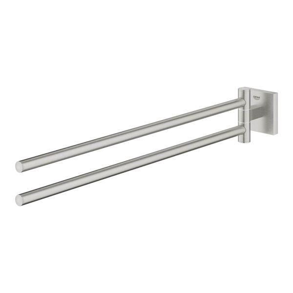 Grohe Quickfix Start Cube Handtuchhalter 44cm, 2-armig, schwenkbar