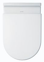 Vorschau: Duravit Starck 3 WC-Sitz mit Absenkautomatik, abnehmbar, weiß