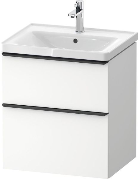 Duravit D-Neo Möbel-Set 60cm mit Waschtisch, Waschtischunterschrank und Spiegelschrank