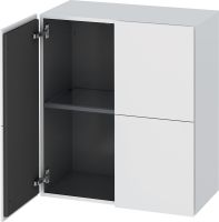 Vorschau: Duravit L-Cube Halbhochschrank 70x80x36,3cm mit 2 Türen