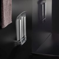 Vorschau: Cosmic Architect Sitz für Dusche, schwarz-chrom 2900634