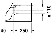 Vorschau: Duravit Starck 3 Stand-WC für Kombination, Tiefspüler 42x74cm, weiß