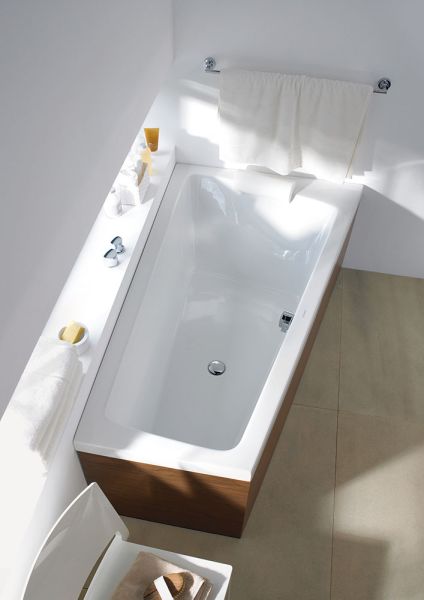 Duravit Paiova Einbau-Badewanne trapezförmig 170x100cm, weiß