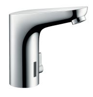 Vorschau: Hansgrohe Focus Elektronik-Waschtischmischer 130 mit Temperaturregulierung, Batteriebetrieb, chrom 31171000