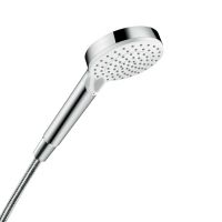 Hansgrohe Crometta Vario Handbrause EcoSmart 9 l/min, weiß/chrom