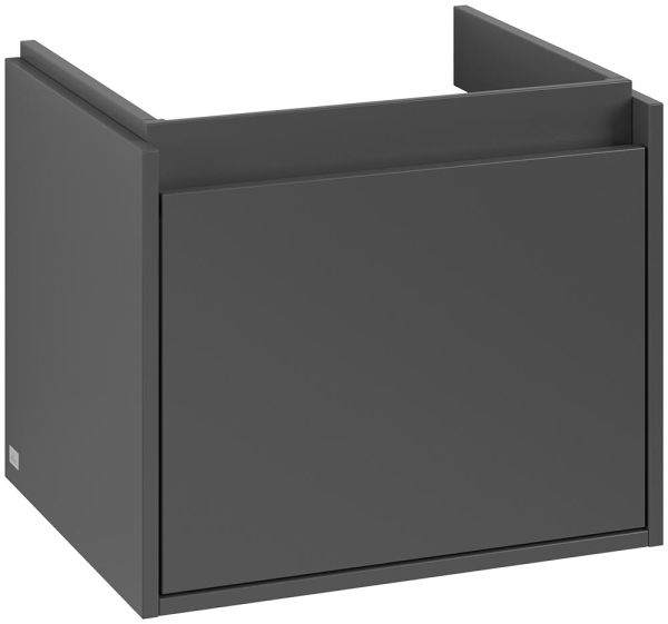 Villeroy&Boch Skyla Waschtischunterschrank C78300 52cm, 1 Auszug, graphite C78300VR