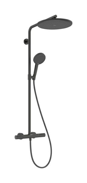 hansgrohe Raindance Alive S Puro Duschsystem 300 Ecostat brushed black chrome 24593340 