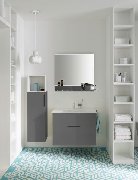 Burgbad Eqio Halbhoher Schrank