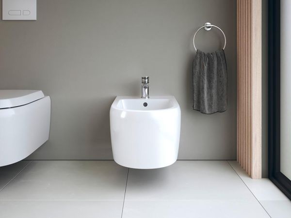 Duravit Qatego Wand-Bidet 57cm, weiß 2263150000