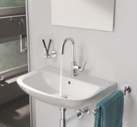 Vorschau: Grohe Start Flow Einhand-Waschtischbatterie L-Size mit Ablaufgarnitur, chrom