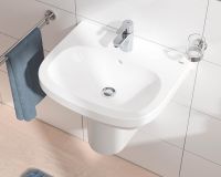 Vorschau: Grohe Get Einhand-Waschtischbatterie S-Size Mittelstellung kalt mit Ablaufgarnitur, chrom