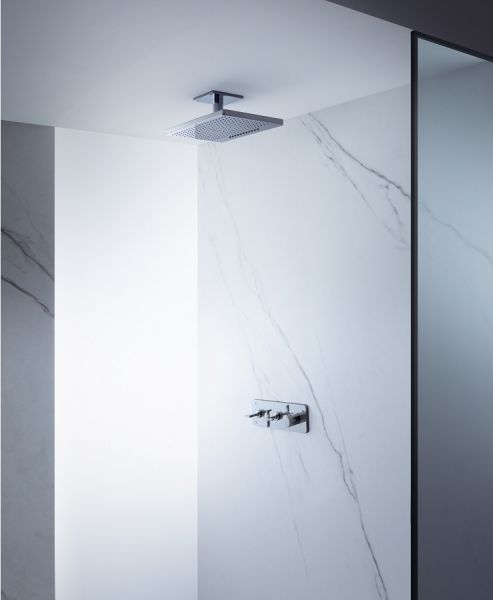 Axor ShowerSolutions Kopfbrause 2jet mit Deckenanschluss chrom 35279000