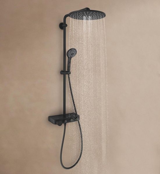 Grohe Euphoria SmartControl System 310 Duo Aufputz Duschsystem phantom black 22120KF0