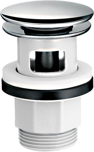 hansgrohe Push-Open Ablaufgarnitur für Waschtisch- und Bidetmischer, chrom 50105000