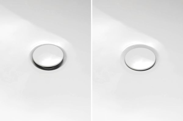 Duravit Ab- und Überlaufgarnitur quadroval #791206 mit Wanneneinlauf, chrom