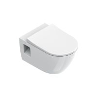 Vorschau: Catalano Premium Eco Wand-WC, spülrandlos, 54x35cm weiß CATAglaze+ 0511650001