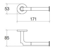 Vorschau: Lineabeta SBECÀ Toilettenpapierhalter 61104.29