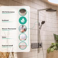 Vorschau: hansgrohe Raindance Alive S Duschsystem 300 2jet ShowerSelect Comfort chrom 24596000