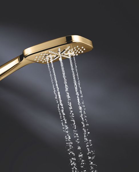 Grohe Rainshower 130 SmartActive Cube Handbrause 3 Strahlarten