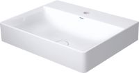 Vorschau: Duravit DuraSquare Waschtisch rechteckig 60x47cm, mit Hahnloch, ohne Überlauf, mit WonderGliss, weiß