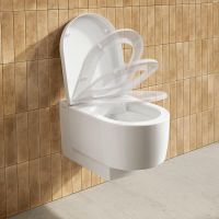 Vorschau: Duravit Balcoon Wand-WC 37x54cm, spülrandlos, DuraShield, weiß