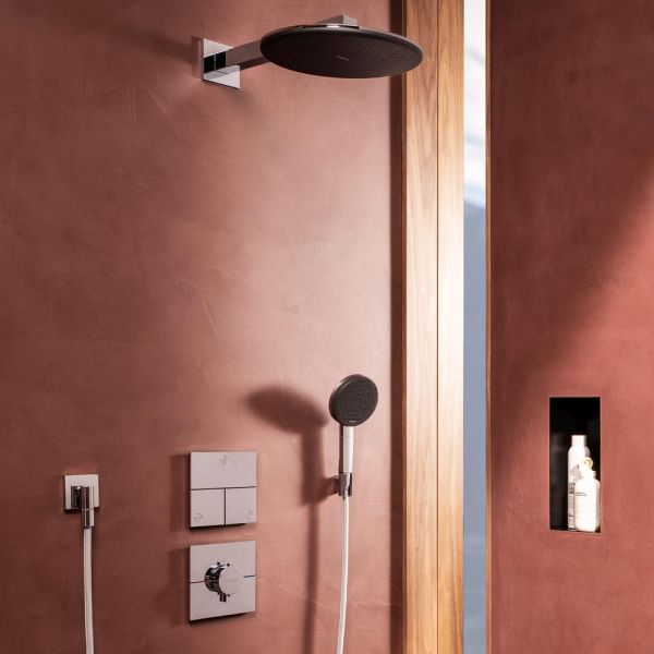 hansgrohe Raindance Alive S Duschkopf 300 2 Strahlarten mit Brausearm chrom 24541000