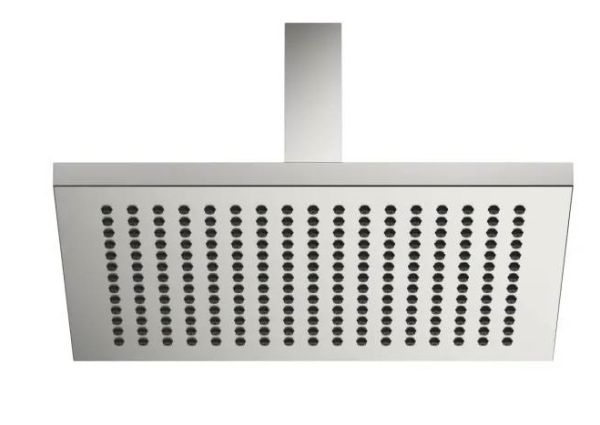 Dornbracht Regenbrause mit Deckenanbindung, FlowReduce platin gebürstet 28774980-06