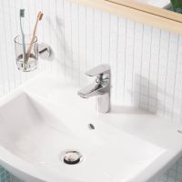 Vorschau: Grohe Start Flow Einhand-Waschtischbatterie S-Size mit Ablaufgarnitur, chrom