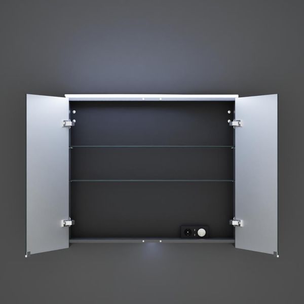 Burgbad Sinea 3.0 LED-Spiegelschrank 90x80cm