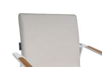 Vorschau: KETTLER DINING DIAMOND Loungesessel Sunbrella®, weiß matt/ natte linen chalk 0103908-5820