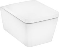 Vorschau: Hansgrohe EluPura Q Wand-WC Set spülrandlos mit WC-Sitz mit SoftClose, SmartClean, weiß
