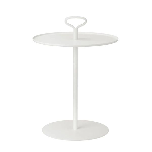 blomus PORTER Garten Beistelltisch Ø42cm, silk gray 62226