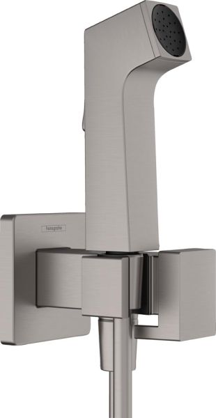 hansgrohe Bidetbrause E brushed black chrome 29233340