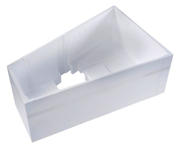 Duravit Paiova Badewannenträger trapezförmig für 700214, weiß 791420000000000